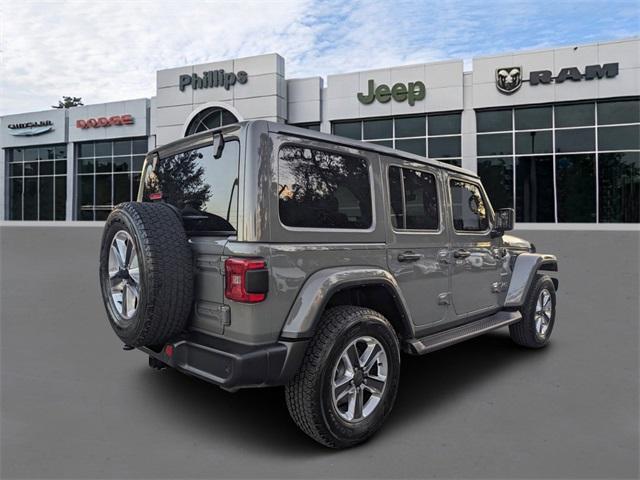 used 2021 Jeep Wrangler Unlimited car, priced at $34,788