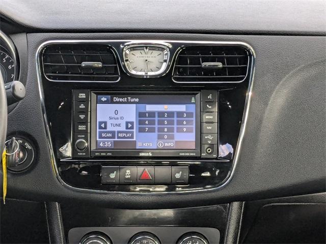 used 2013 Chrysler 200 car, priced at $11,495