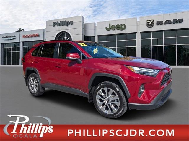 used 2022 Toyota RAV4 car, priced at $29,547