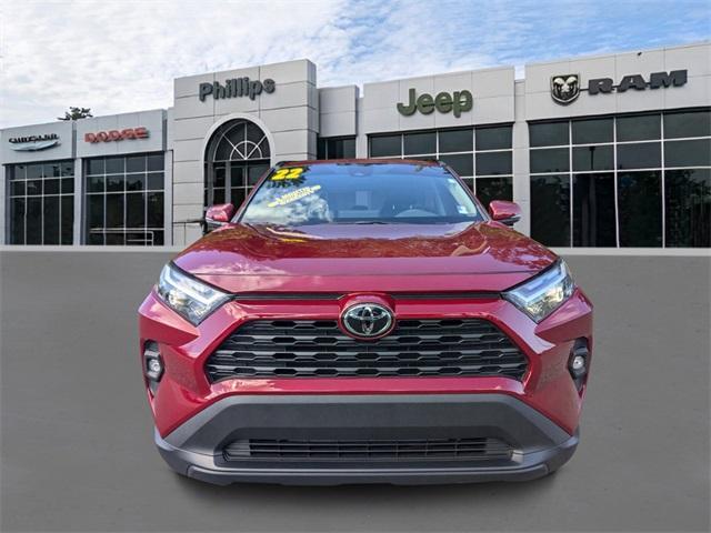 used 2022 Toyota RAV4 car, priced at $29,547