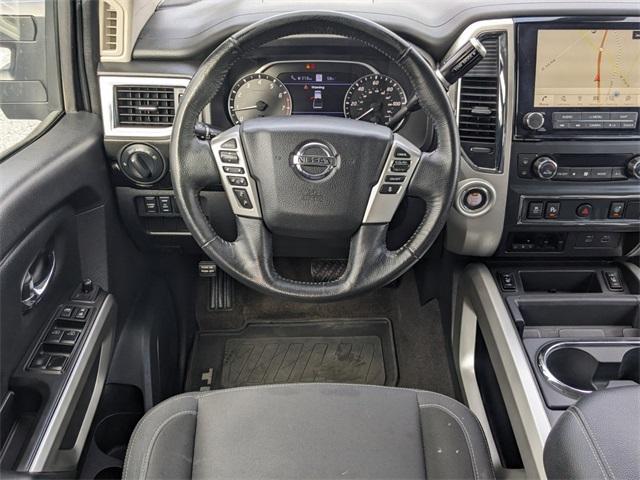 used 2021 Nissan Titan car, priced at $23,741