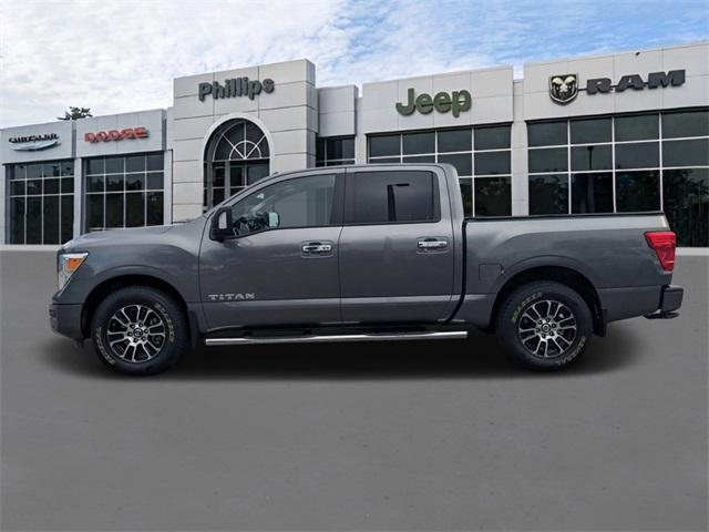 used 2021 Nissan Titan car, priced at $23,741