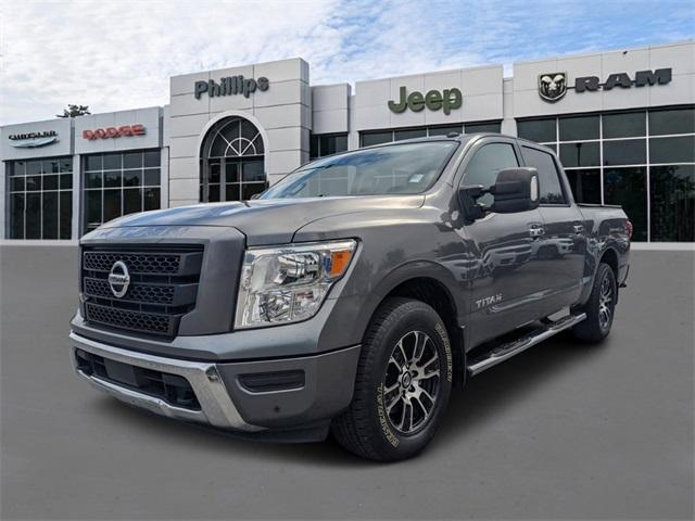 used 2021 Nissan Titan car, priced at $23,741