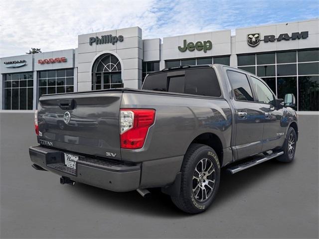 used 2021 Nissan Titan car, priced at $23,741