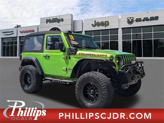 used 2018 Jeep Wrangler car, priced at $32,778