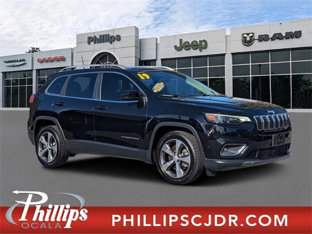 used 2019 Jeep Cherokee car, priced at $16,497