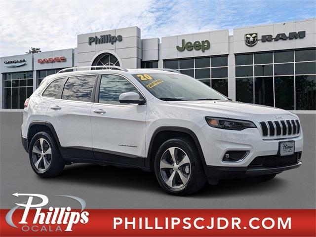 used 2020 Jeep Cherokee car, priced at $23,644