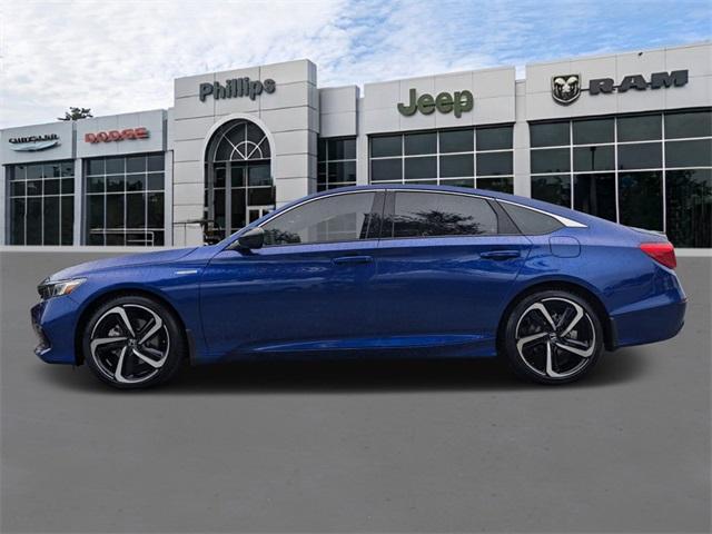 used 2022 Honda Accord Hybrid car, priced at $27,649