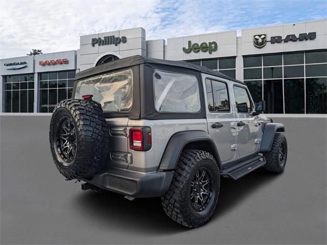 used 2018 Jeep Wrangler Unlimited car, priced at $22,691