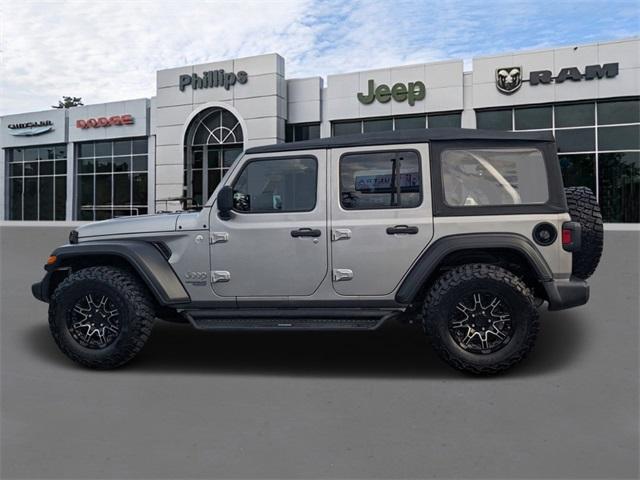 used 2018 Jeep Wrangler Unlimited car, priced at $22,691