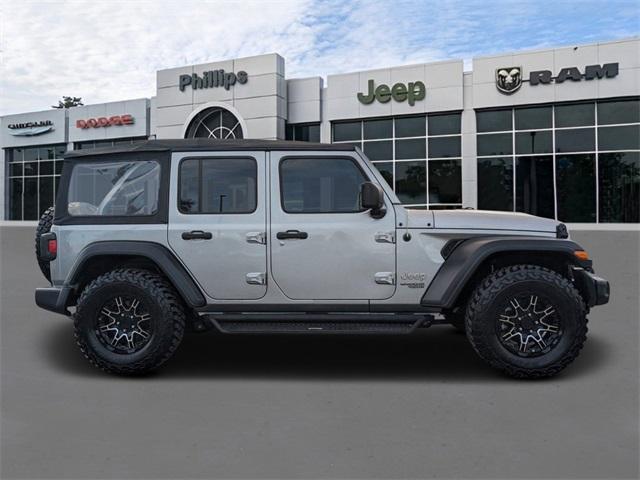 used 2018 Jeep Wrangler Unlimited car, priced at $22,691