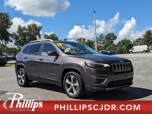 used 2019 Jeep Cherokee car, priced at $16,993