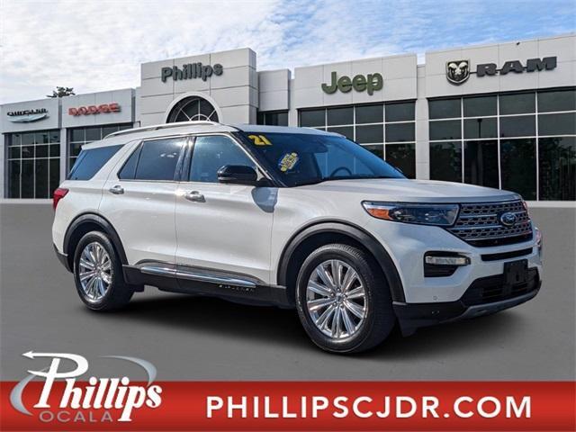used 2021 Ford Explorer car, priced at $28,397