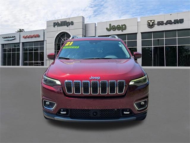 used 2021 Jeep Cherokee car, priced at $23,988