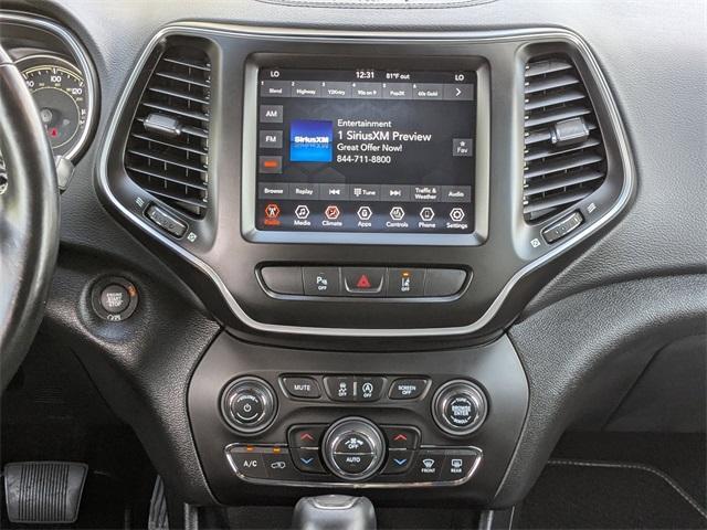 used 2021 Jeep Cherokee car, priced at $23,999