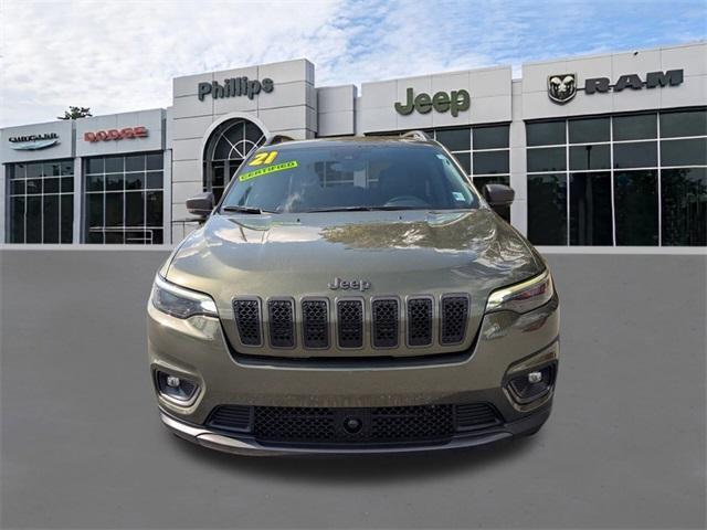 used 2021 Jeep Cherokee car, priced at $23,999