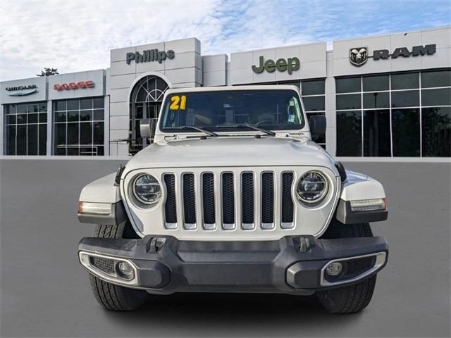 used 2021 Jeep Wrangler Unlimited car, priced at $35,996