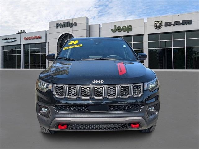 used 2024 Jeep Compass car, priced at $29,999