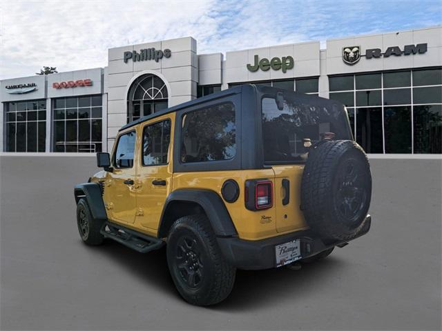 used 2020 Jeep Wrangler Unlimited car, priced at $28,349