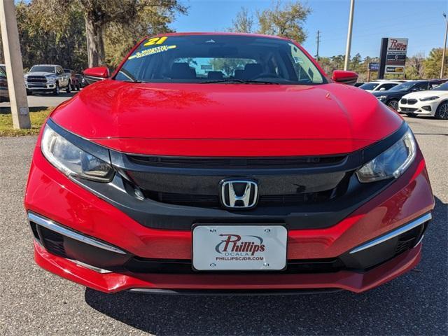 used 2021 Honda Civic car, priced at $19,999