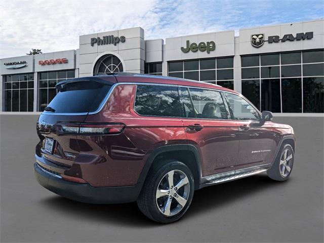 used 2021 Jeep Grand Cherokee L car, priced at $31,997