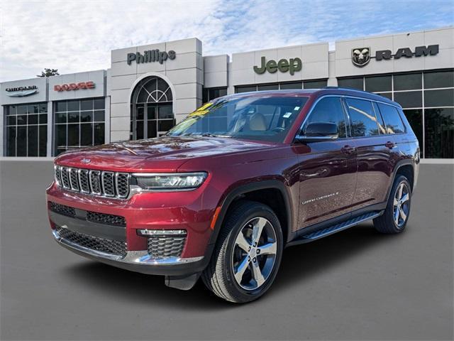 used 2021 Jeep Grand Cherokee L car, priced at $31,997