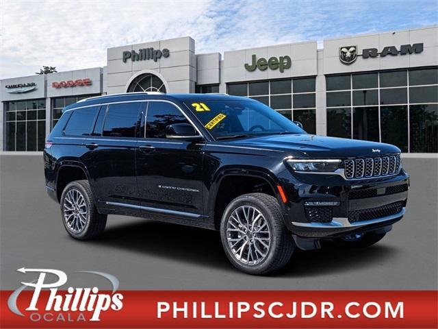 used 2021 Jeep Grand Cherokee L car, priced at $47,699