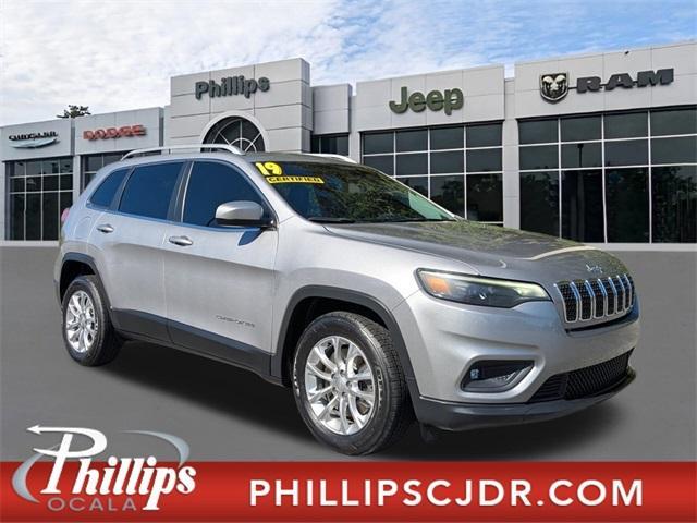 used 2019 Jeep Cherokee car, priced at $14,999