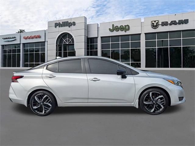 used 2023 Nissan Versa car, priced at $15,999