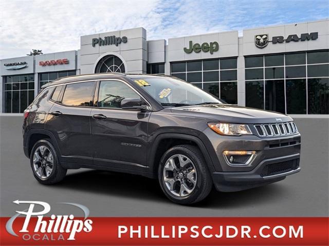 used 2018 Jeep Compass car, priced at $19,999