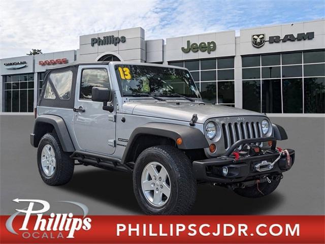 used 2013 Jeep Wrangler car, priced at $17,966