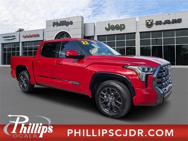 used 2022 Toyota Tundra car, priced at $46,741