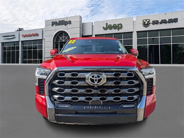 used 2022 Toyota Tundra car, priced at $46,741