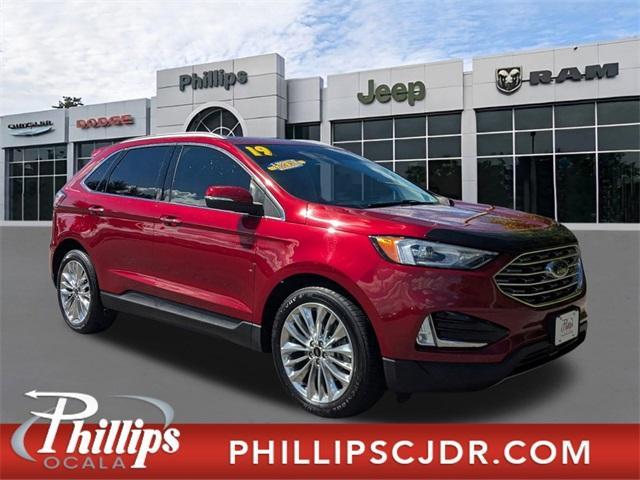 used 2019 Ford Edge car, priced at $21,999