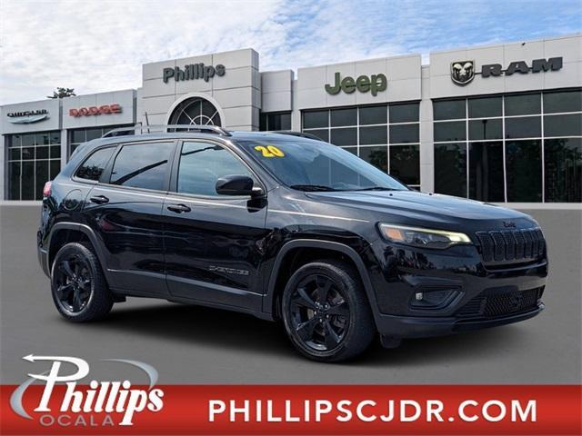 used 2021 Jeep Cherokee car, priced at $14,632