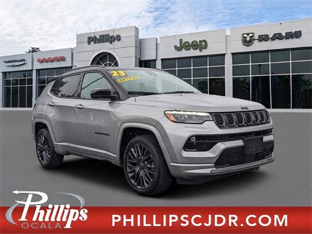 used 2023 Jeep Compass car, priced at $27,891