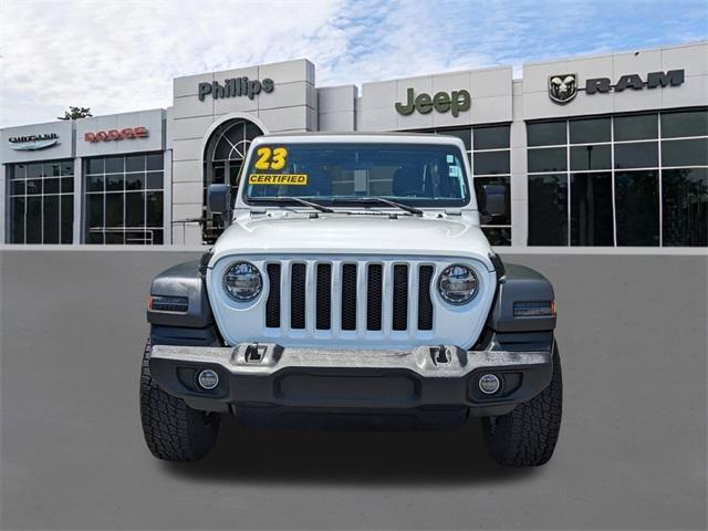 used 2023 Jeep Wrangler car, priced at $30,977