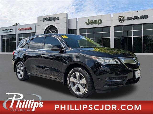 used 2016 Acura MDX car, priced at $11,999