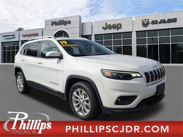 used 2019 Jeep Cherokee car, priced at $17,999