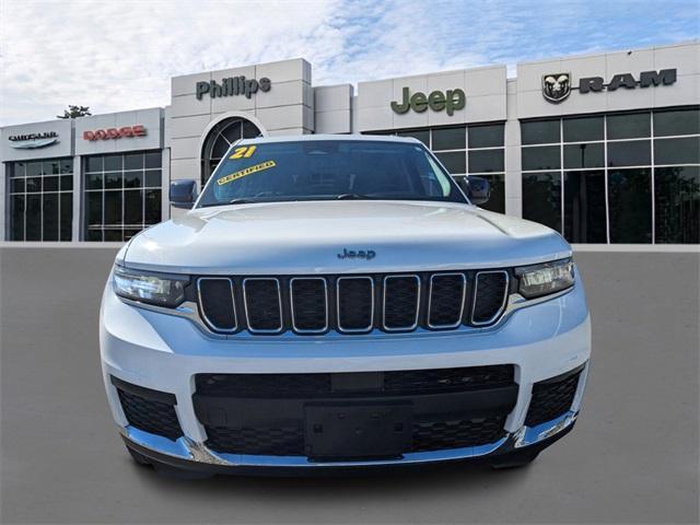 used 2021 Jeep Grand Cherokee L car, priced at $28,744