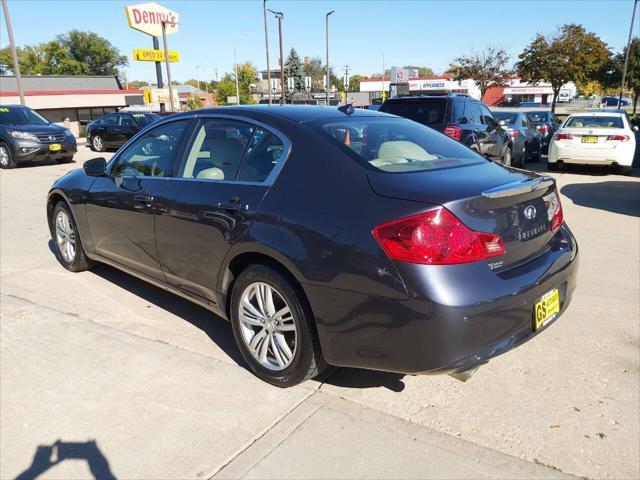 used 2013 INFINITI G37x car, priced at $11,995