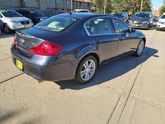 used 2013 INFINITI G37x car, priced at $11,995