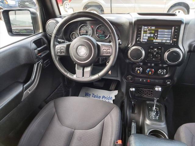used 2015 Jeep Wrangler Unlimited car, priced at $17,995
