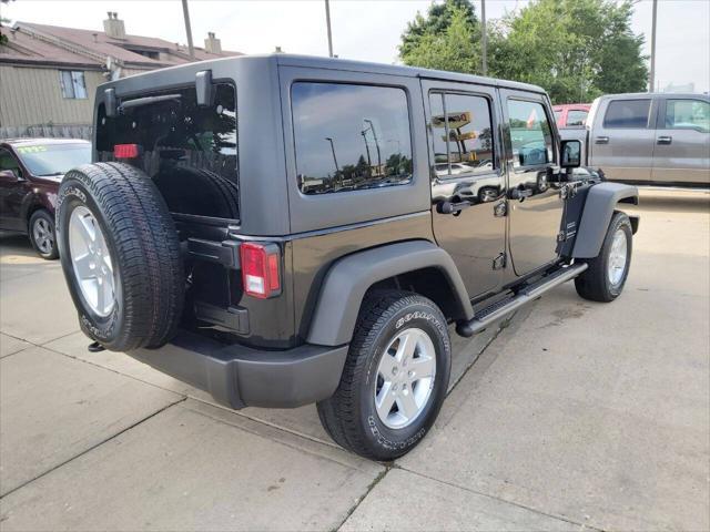 used 2015 Jeep Wrangler Unlimited car, priced at $17,995