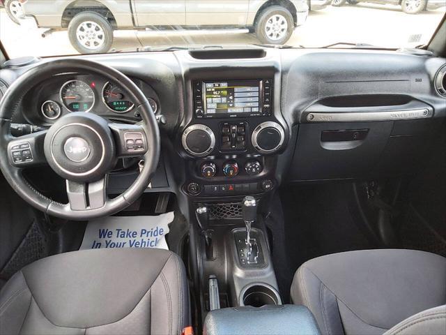 used 2015 Jeep Wrangler Unlimited car, priced at $17,995