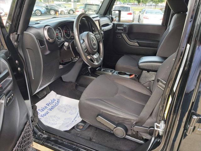 used 2015 Jeep Wrangler Unlimited car, priced at $17,995