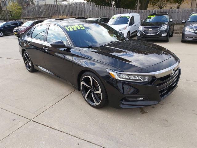 used 2018 Honda Accord car, priced at $17,995