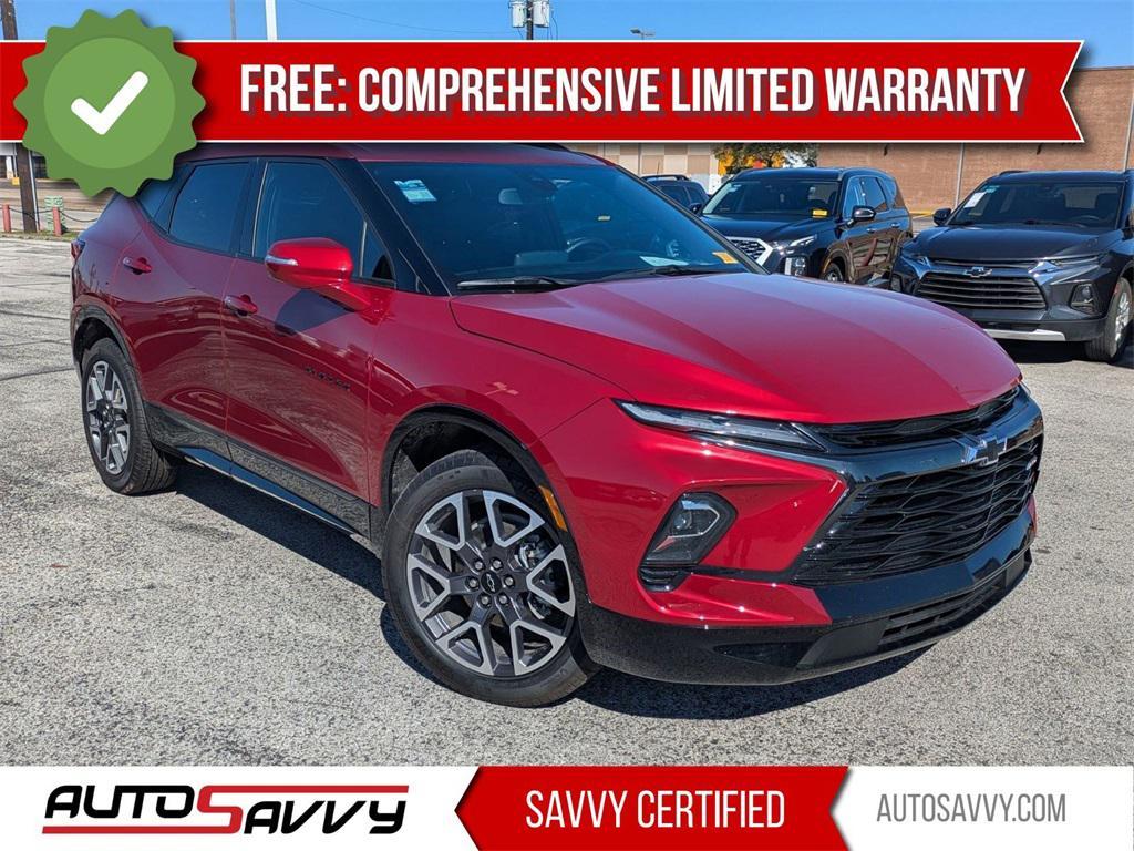 used 2024 Chevrolet Blazer car, priced at $31,600