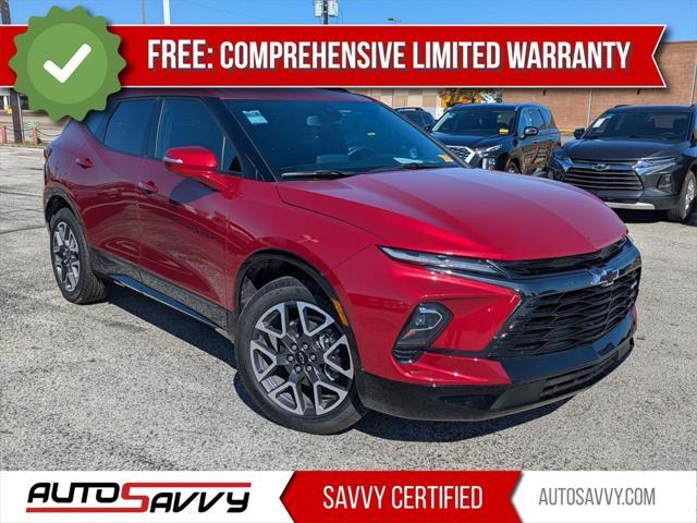 used 2024 Chevrolet Blazer car, priced at $32,900