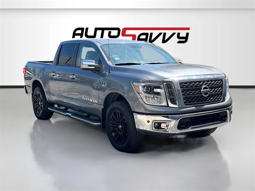 used 2018 Nissan Titan car, priced at $24,100
